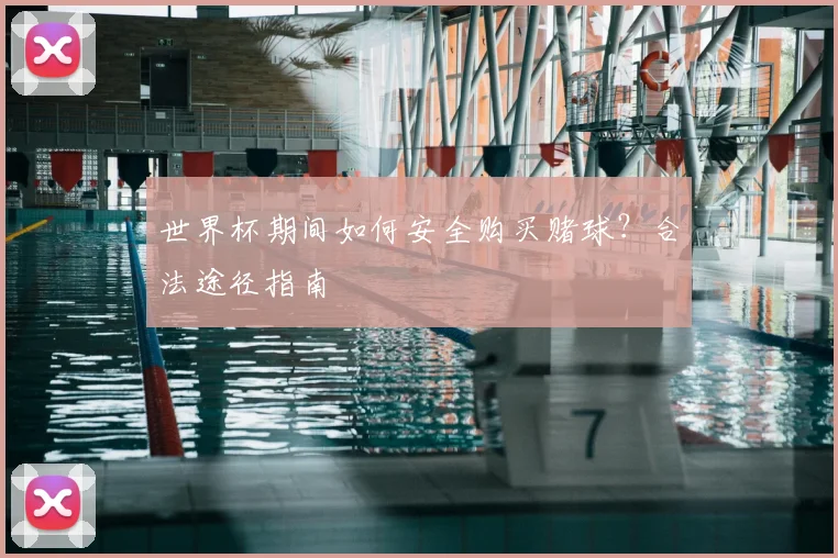 世界杯期间如何安全购买赌球?合法途径指南